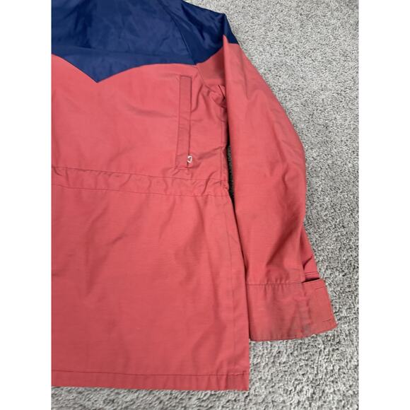 Vintage Powderhorn Mountaineering Coat Womens 10 Red Blue Hooded Ski Parka USA - Picture 11 of 16